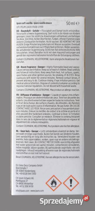 Dyfuzor patyczki zapachowe ipuro essentials soft Dyfuzory i aerozole Chrzanów sprzedam