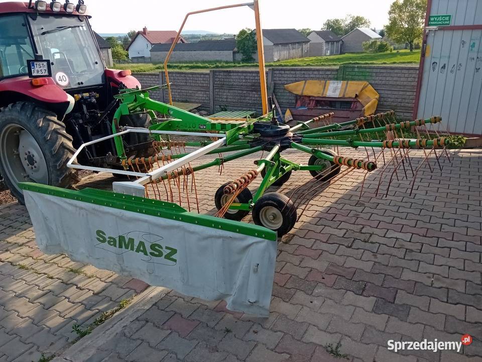 Zgrabiarka karuzelowa samasz 410 m2012r Zgrabiarki i przetrząsacze świętokrzyskie Starachowice