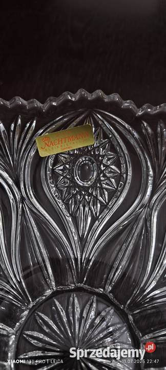 Patera kryształowa średnica 26 firmy Nachtmann dolnośląskie