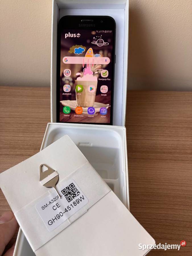 Samsung Galaxy A3 2017 SMA320FL czarny pudełko lubelskie Lublin