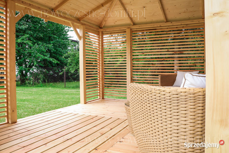 Altana ogrodowa Torino 1 wym 4x4m Producent małopolskie