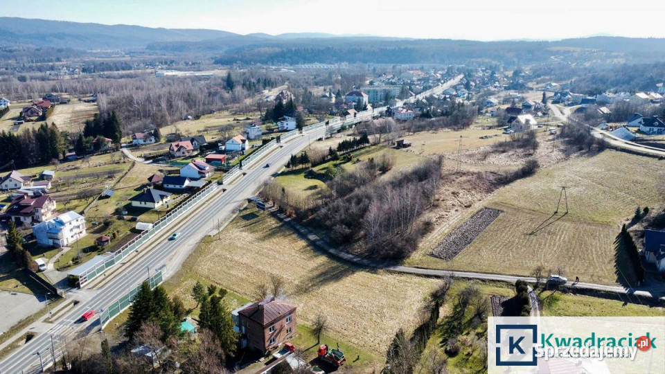 sprzedaży działki Zagórz Wolności 3800m2 sprzedam