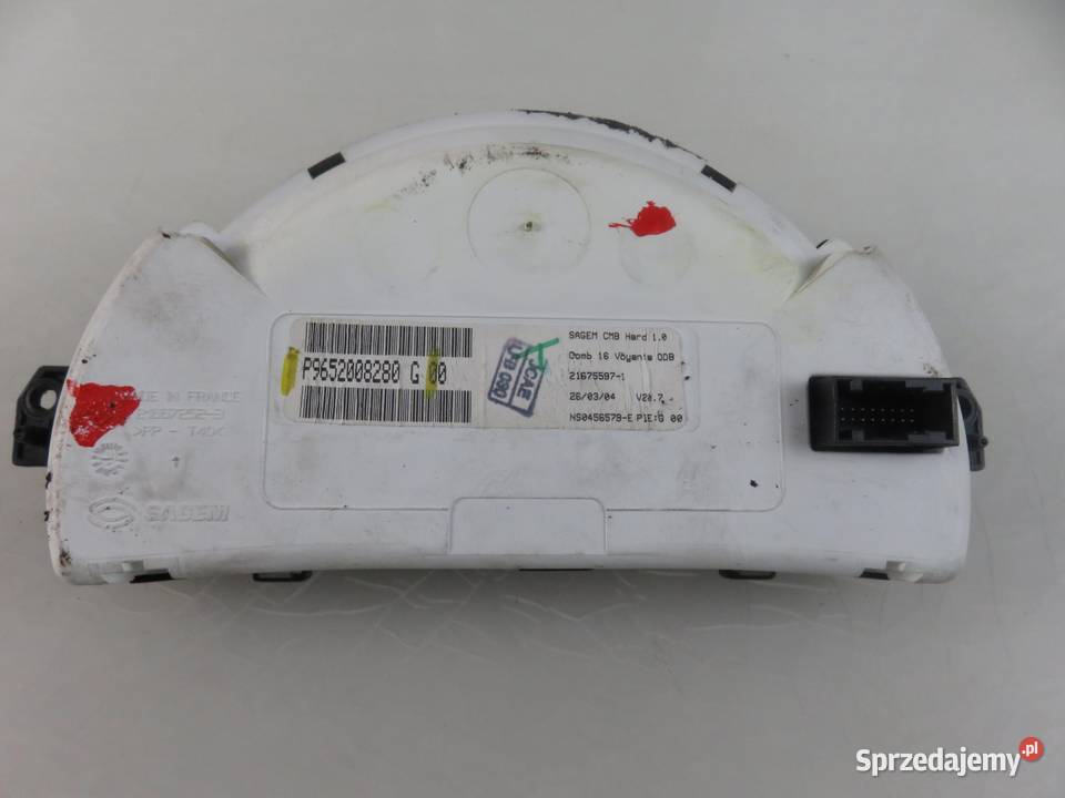 LICZNIK CITROEN C3 I 14 HDi P9652008280G Liczniki i zegary małopolskie