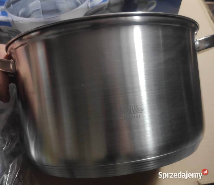 Komplet garnków 12 el Peterhoff outlet indukcja