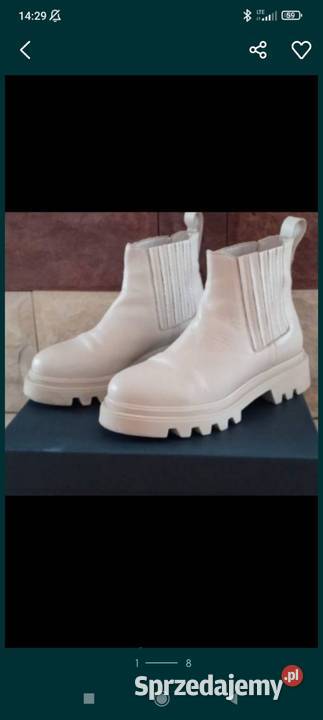 Buty damskie sztyblety skóra Badura Jasieniec