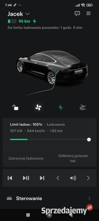 75D DARMOWE ŁADOWANIE OKAZJA Model S Przecław