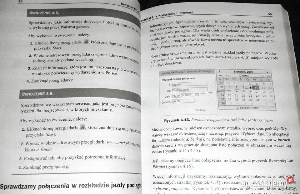 Komputer PC seniorów E Krawczyński Talaga Wilk Chełm