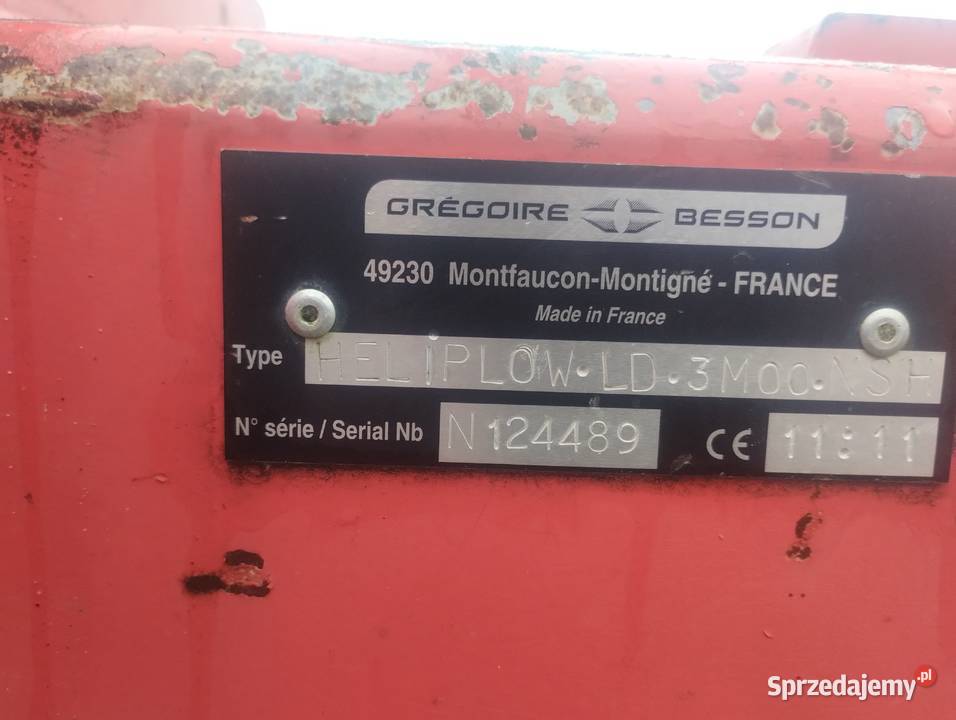 Głębosz Gregoire Besson 4 łapy 3 m Gończyce sprzedam