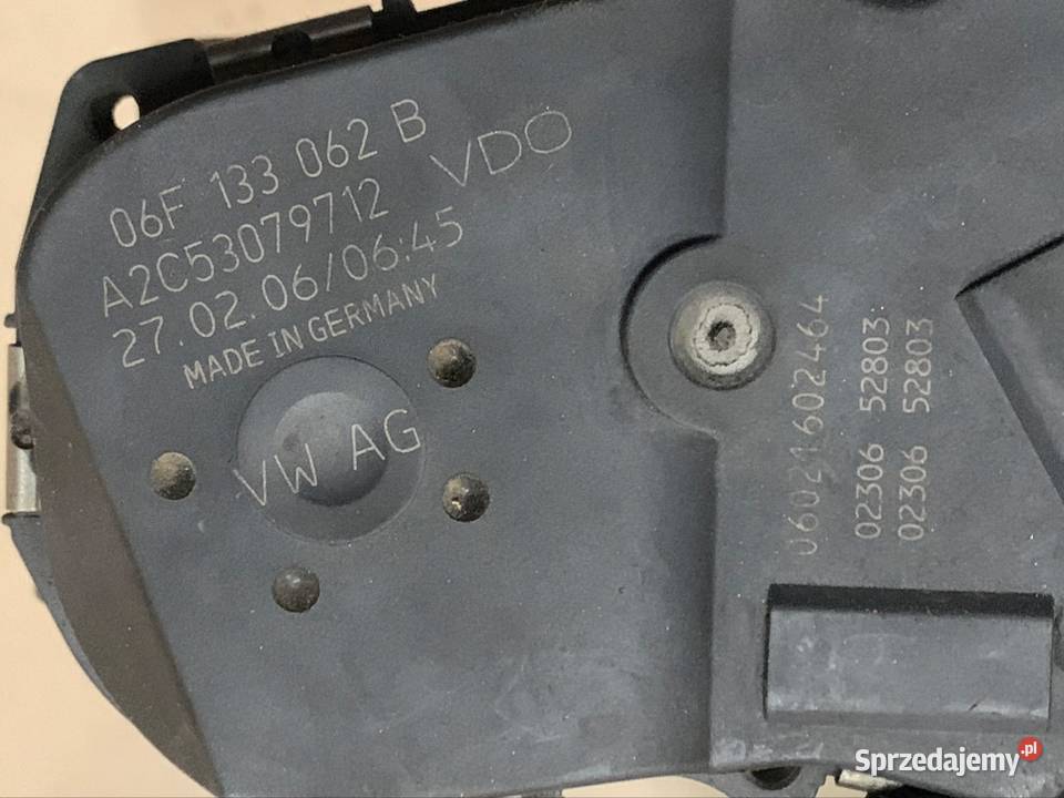 06F133062B przepustnica volkswagen passat b6 Szczecin