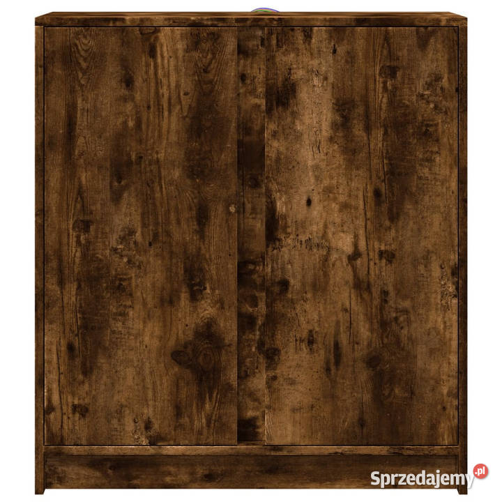 Szafka z LED przydymiony dąb 77x34x85 WM852135 Warszawa sprzedam