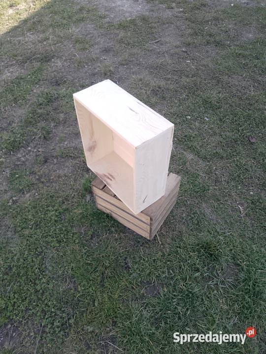 Skrzynki drewniane skrzynka drewniana lubelskie Zamość