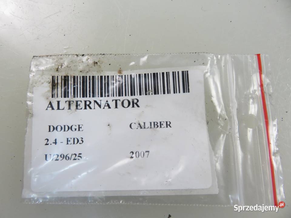 ALTERNATOR DODGE CALIBER 24 4801323AD
