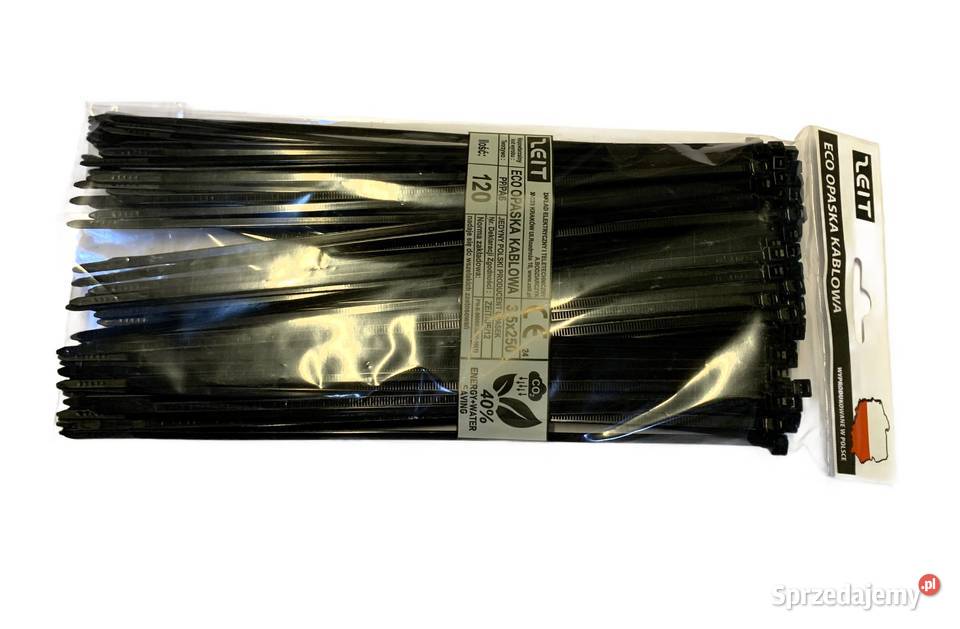 MOCNE TRYTYTKI OPASKI KABLOWE ZACISKOWE 35x250mm
