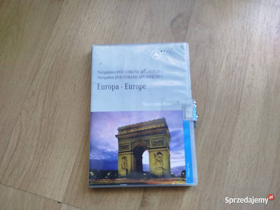 MAPA DVD EUROPA MERCEDES COMAND APS 20102011 Pozostałe Gorlice sprzedam