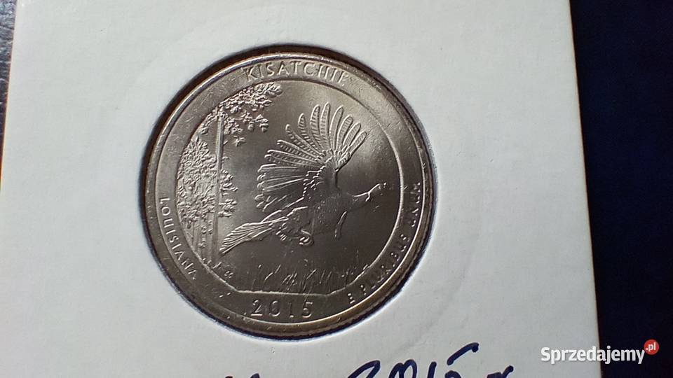 Stare monety 14 dolar 2015 P Kisatchie USA Numizmatyka Lesko
