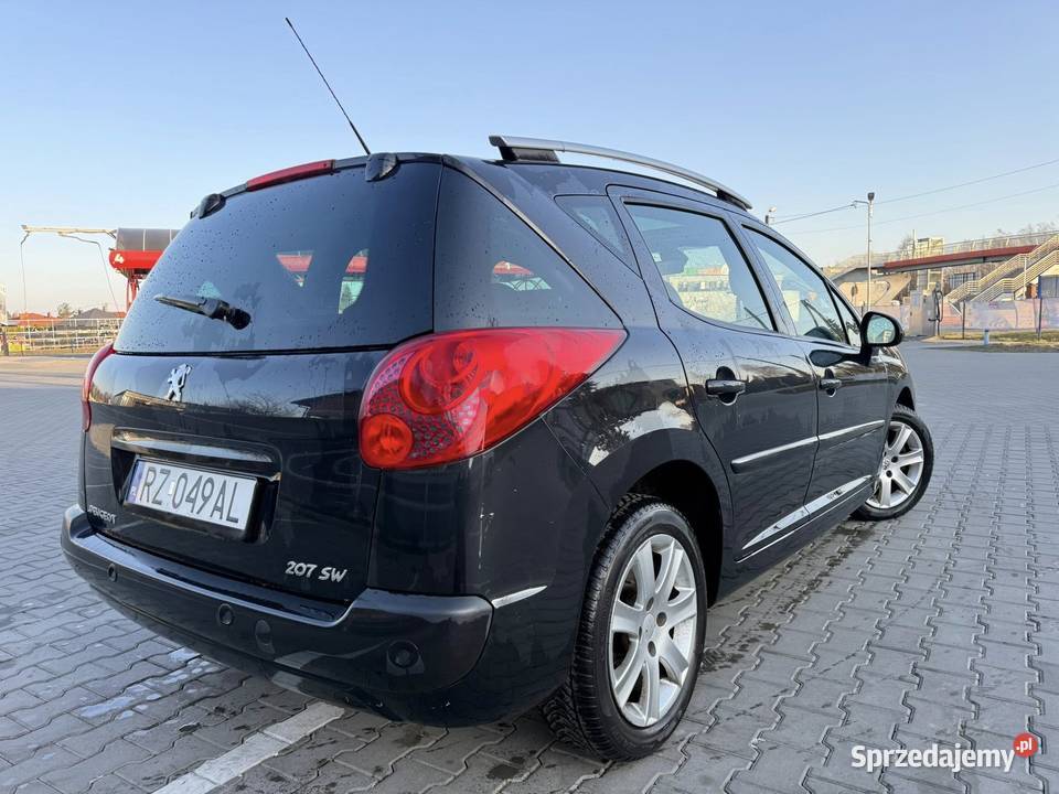 Peugeot 207 SW 16 Benzyna 2009r Panorama Niski kupiony w Polsce Dębica