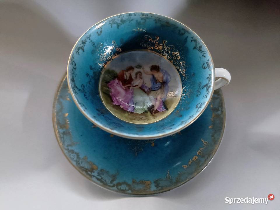 Śliczna filiżanka Schlegelmilch SUHL Thringen Porcelana i szkło lubuskie