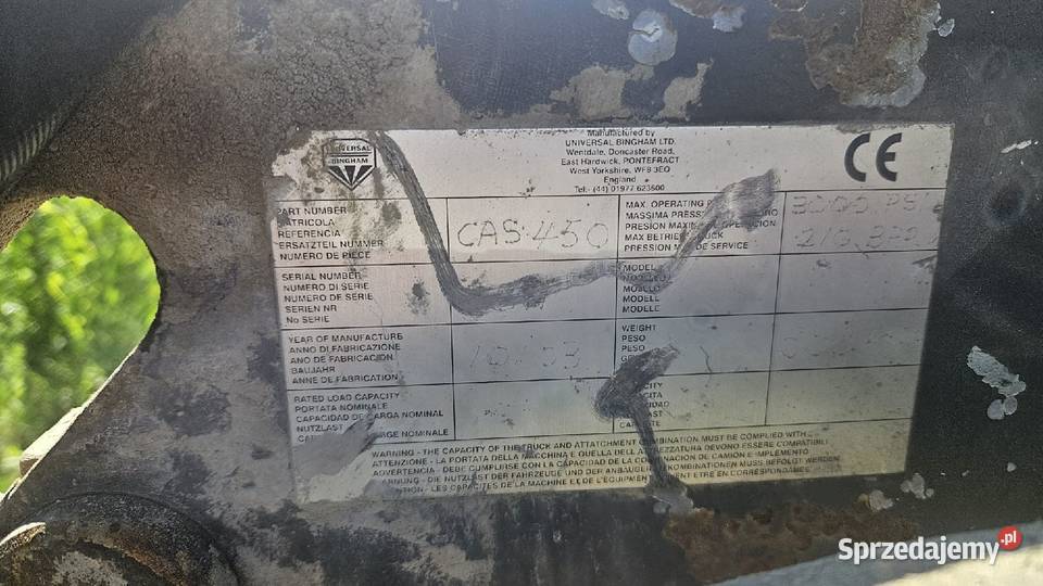 Frezarka do asfaltu do koparko ładowarki nie Nowy Sącz sprzedam