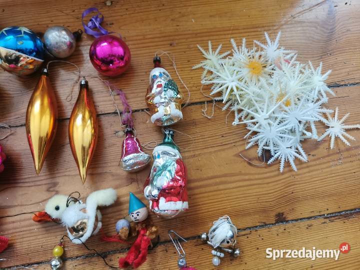 Bombki PRL MIX 42 sztuki pomorskie Lębork sprzedam