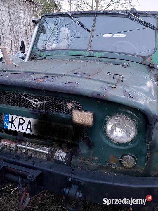 Sprzedam zamienie UAZ silnik mercedes 30 diesel Kraków