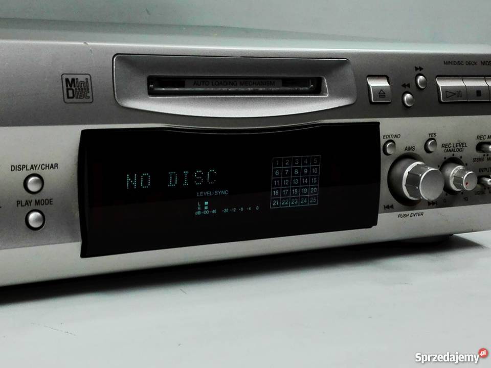 Nagrywarka Sony MDSS707 Mini Disc Białystok