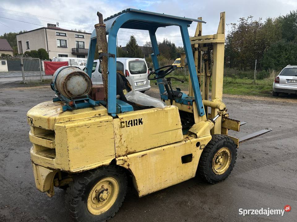 Wózek widłowy Clark cy50 śląskie Truskolasy