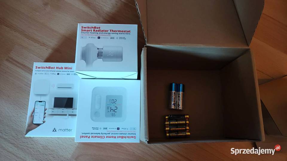 inteligentny dom SwitchBot Smart Radiator Książ Wielkopolski