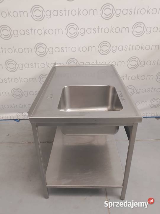Stół ze zlewemL i półką  120X70 Wrocław