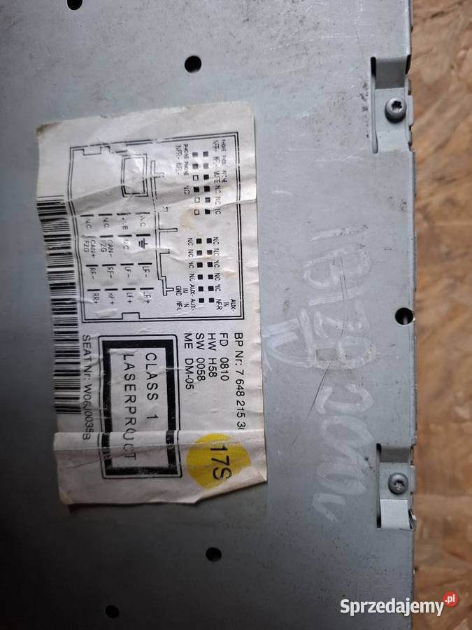 Radio samochodowe blaupunkt seat Ibiza IV Chojnów