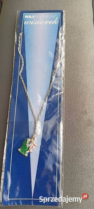 Wisiorek naszyjnik z nietypową zawieszką Staszów