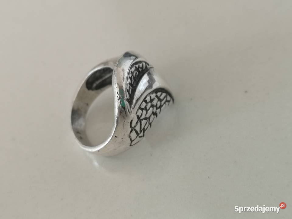 pierścionek sygnet srebro vintage Toruń