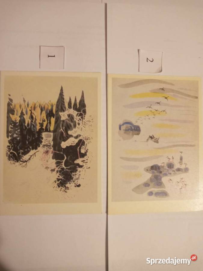 POCZTÓWKI USSR SERIA MALARSTWOZESTAW 45 A Szczecinek sprzedam