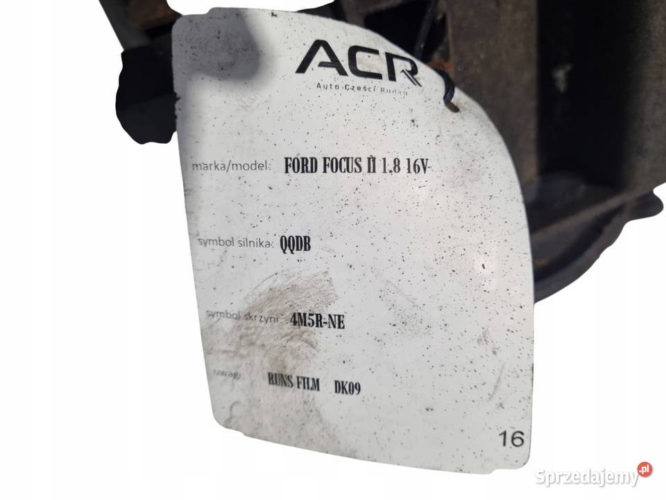 SKRZYNIA BIEGÓW Ford Focus MK2 18 16V 125 QQDA Chełm