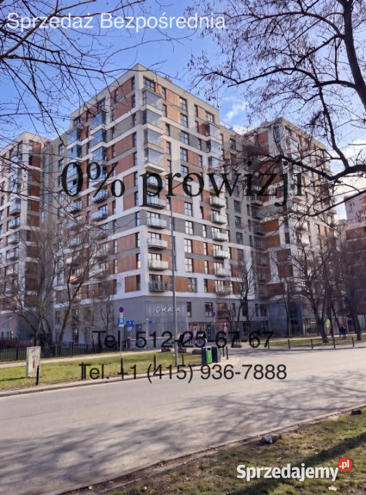 Panoramiczne 3 pokoje na 11 piętrze Woronicza