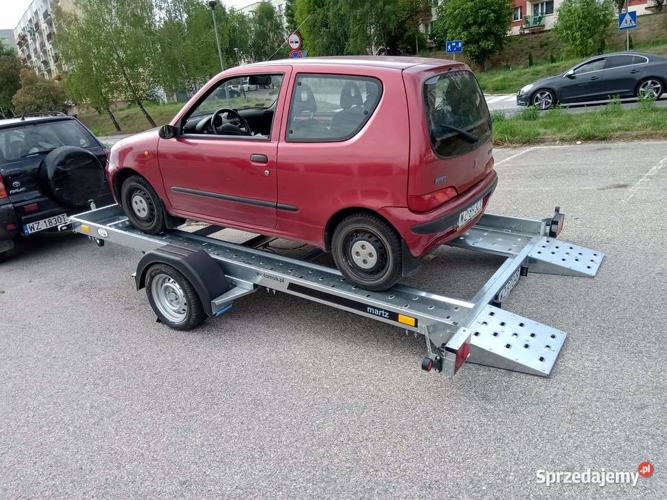 Przyczepa laweta kat B jedoosiowa 1500 DMC świętokrzyskie