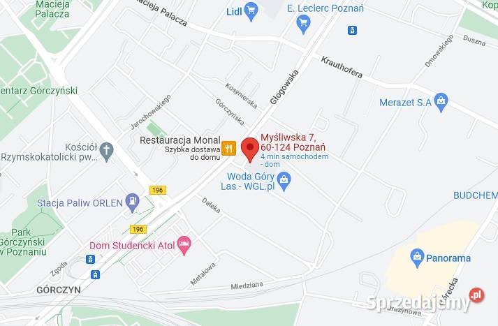 Wynajmę miejsce postojowe Poznań Grunwald w budynku sprzedam