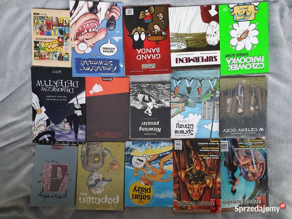 Zestaw 41 komiksów Polskie Gdynia