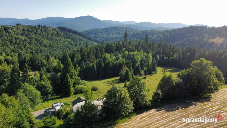 Działka w górach uzbrojona woda śląskie sprzedam