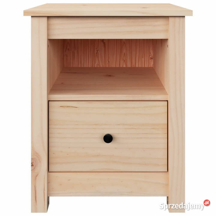 Szafka nocna 40x35x49 lite drewno sosnowe mazowieckie Warszawa