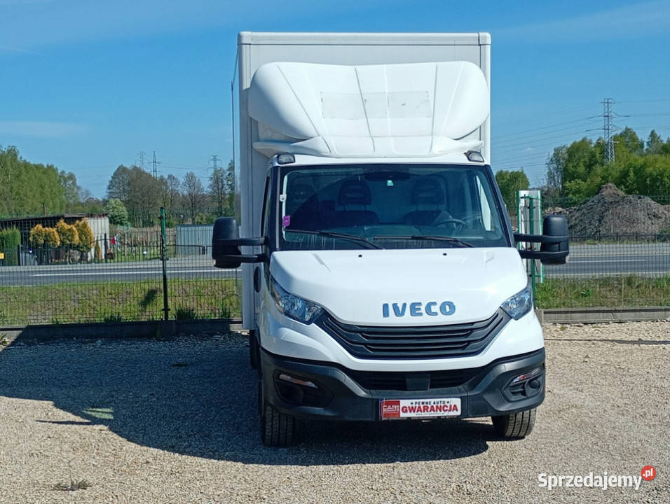 Iveco Daily 35S14 klima 3 osobowy pojedyńcze kontener śląskie Chełm Śląski