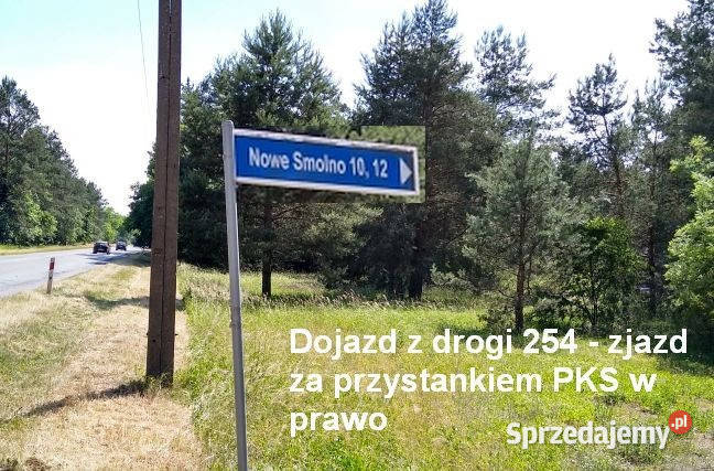 Sprzedam działki Nowe Smolno 975m2 sprzedam