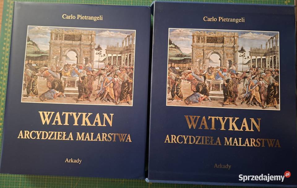 Arcydzieła malarstwa Watykan Carlo Pietrangeli ISBN 8321339794 Kraków sprzedam