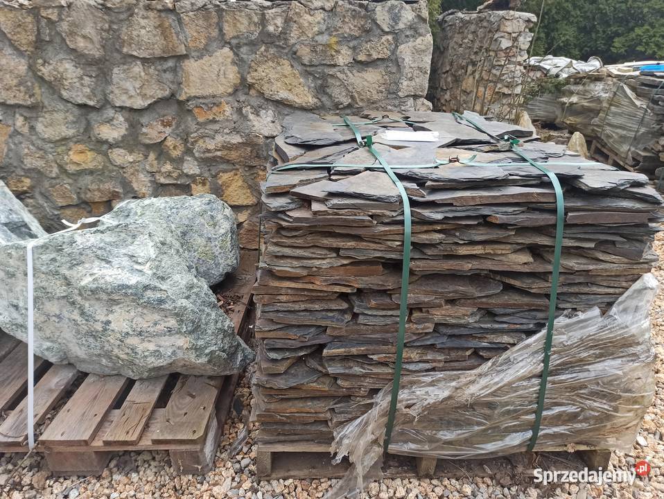 Łupek Elewacyjny czarnobrązowy na elewację Pozostałe Oświęcim sprzedam