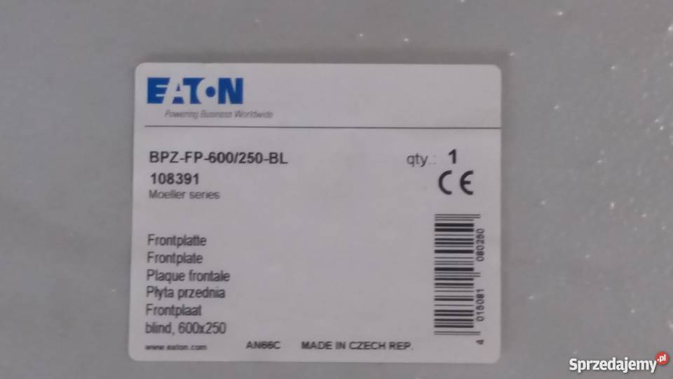 Osłona metalowa pełna BPZFP600250BL 520x250mm mazowieckie