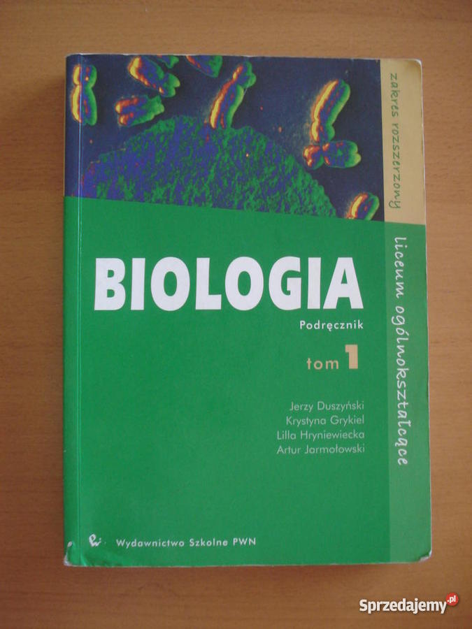 Podręcznik Do Biologii Klasa 1 Liceum Podręczniki do biologii- liceum - Sprzedajemy.pl