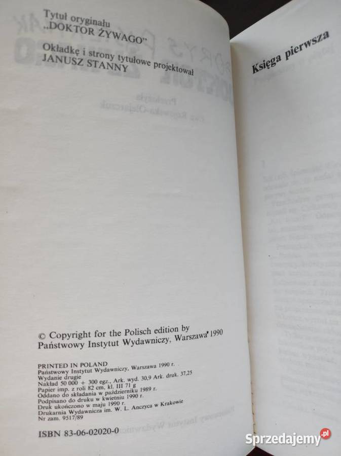Doktor Żywago Borys Pasternak