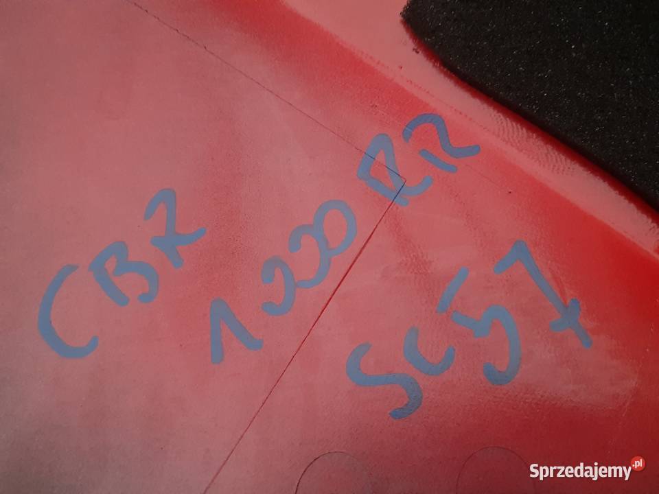 HONDA CBR 1000RR SC57 NAKŁADKA NA ZBIORNIA Bieleń