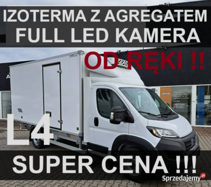 Fiat Ducato Izoterma z agregatem L4 4200x2100 Szczecinek