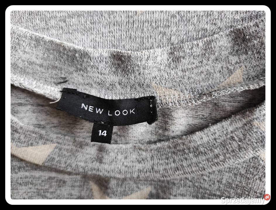Look Bluzka z wycięciami na ramiona 42 XL Bluzki i koszule Bluzki i koszule Płock