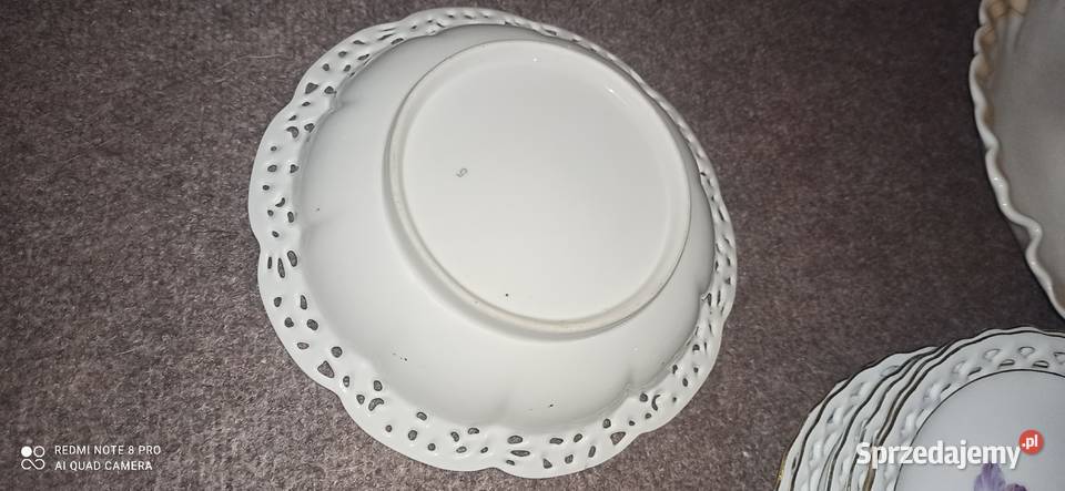 Talerzyk deserowy z owocami z ażurem
Syg Gdańsk